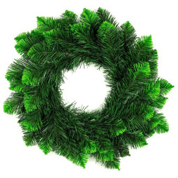 Coroane de Crăciun pentru uși de culoare verde