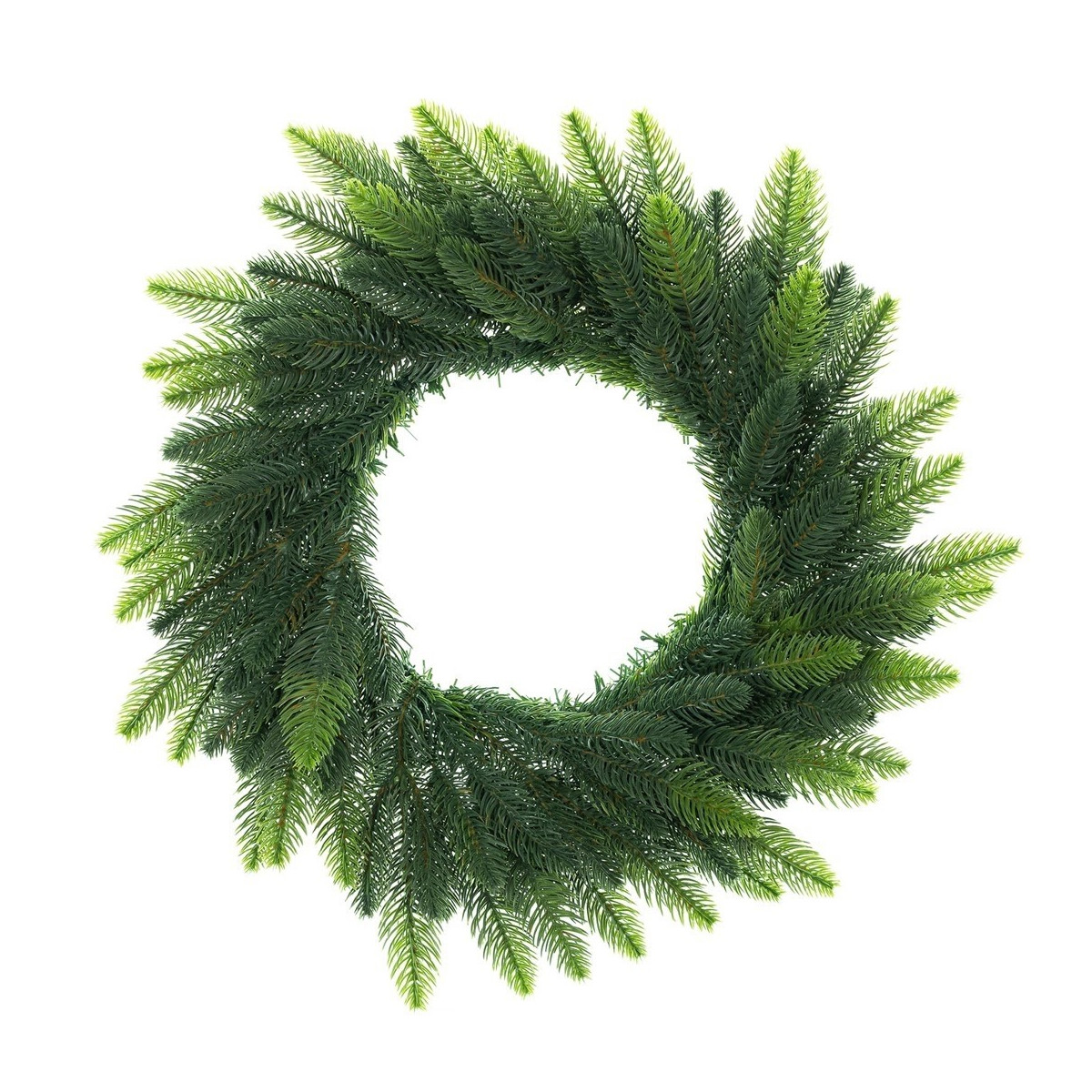 Coronile de Advent pe ușă de culoare verde