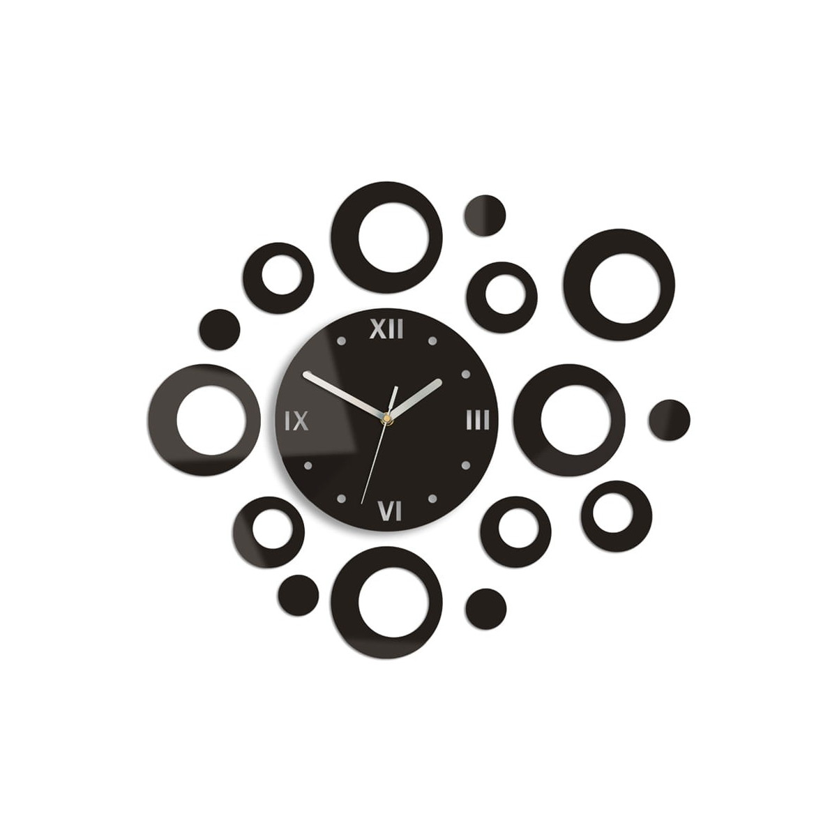 Ceasuri de perete de culoare neagră pentru perete
