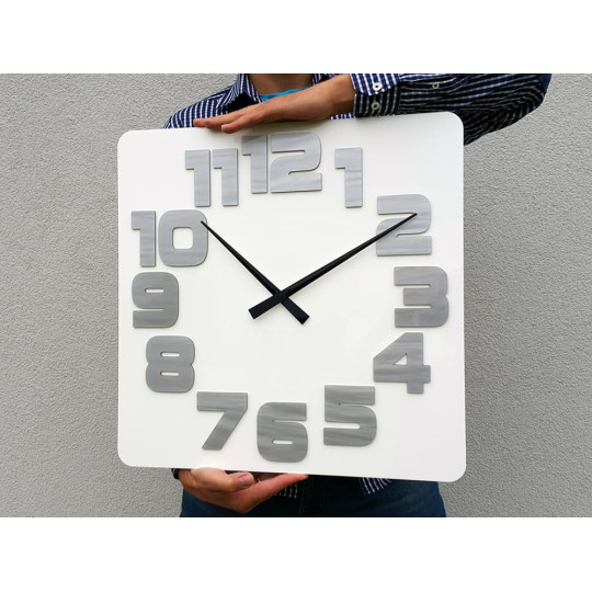 Ceasuri de perete moderne pentru living de 49 cm