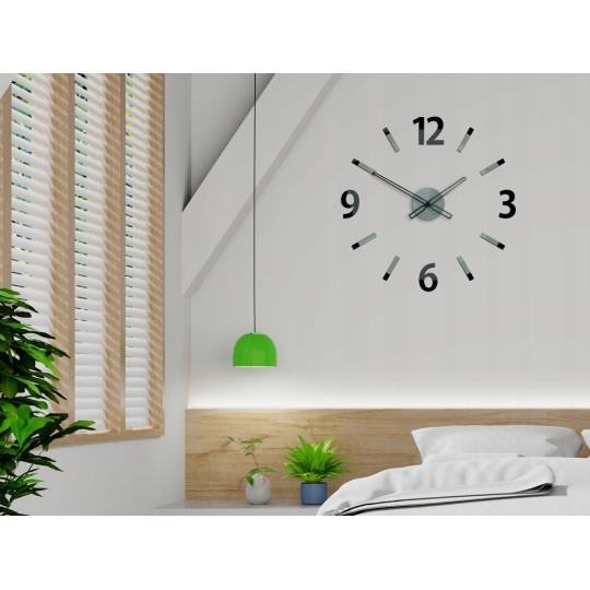 Ceasuri de perete decorative de culoare neagră