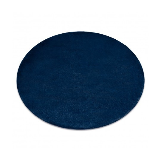 Covor shaggy de calitate de culoare albastră