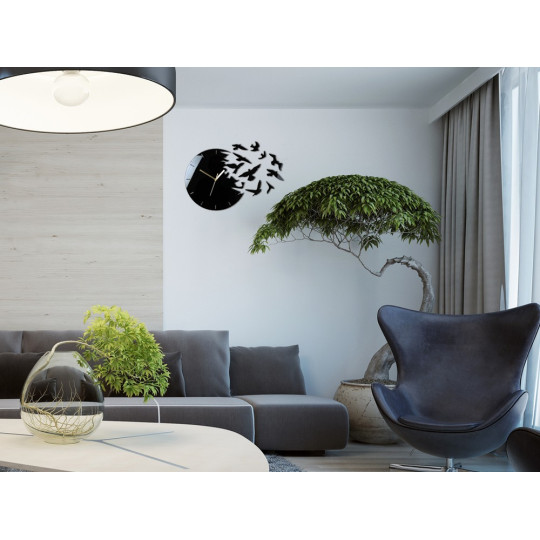 Ceasuri de perete moderne pentru living de 49 cm