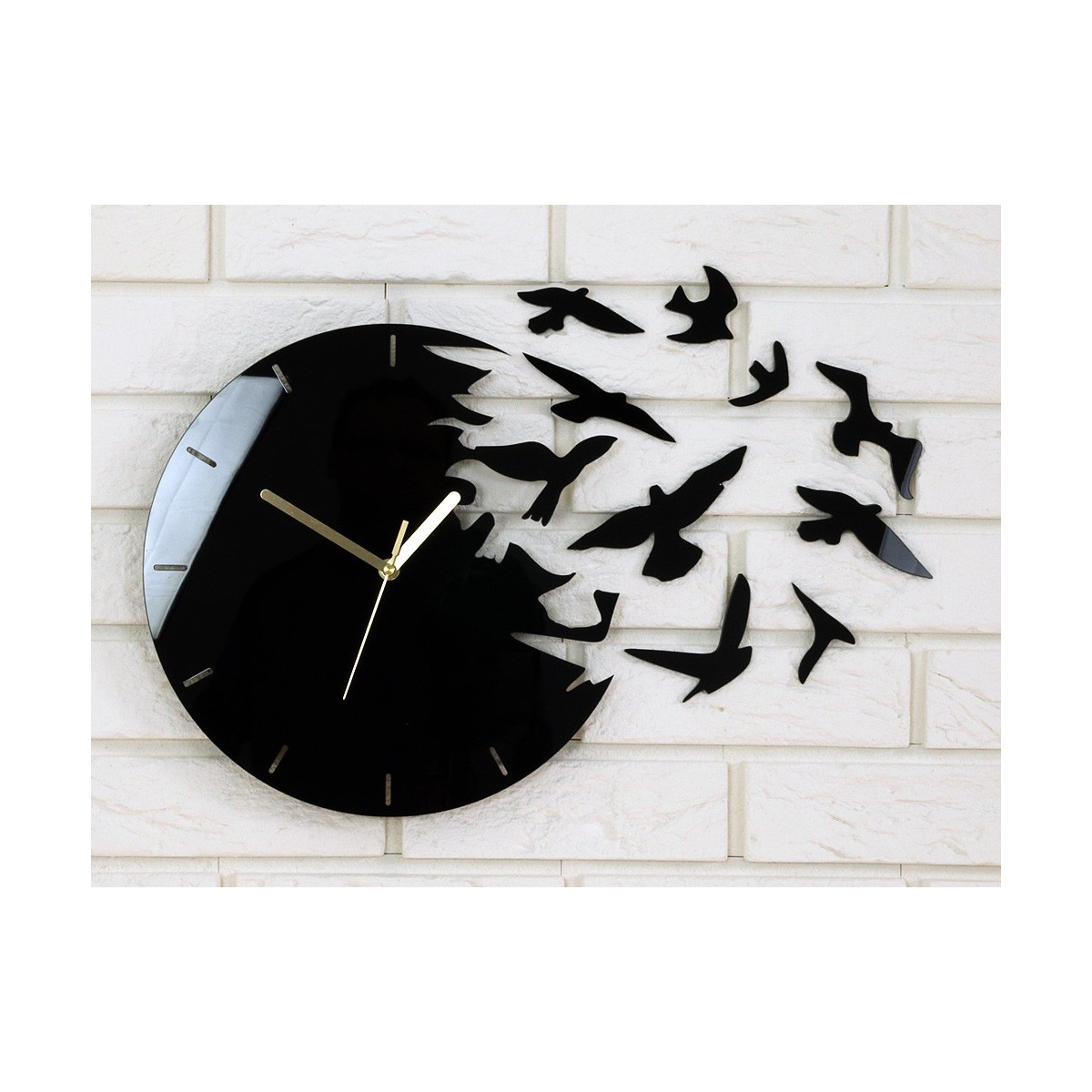 Ceasuri de perete moderne pentru living de 49 cm