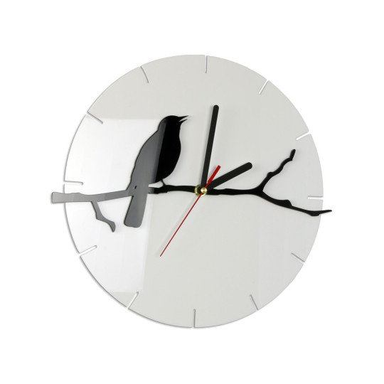 Ceas de perete clasic „Pasărea pe ramură”
