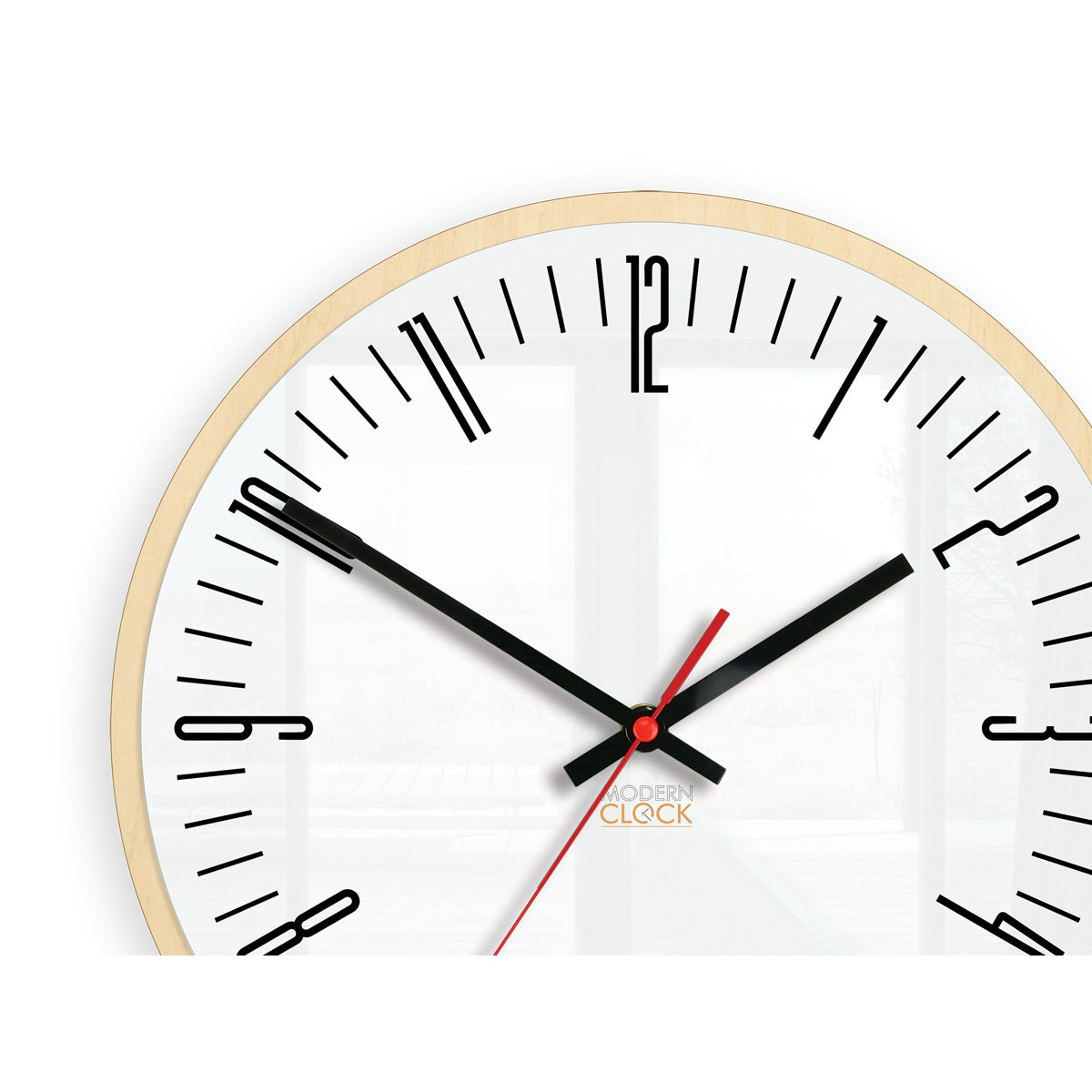 Ceasuri de perete moderne pentru living de 49 cm