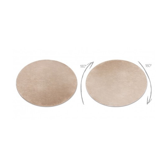 Covor shaggy moale din pluș de culoare bej