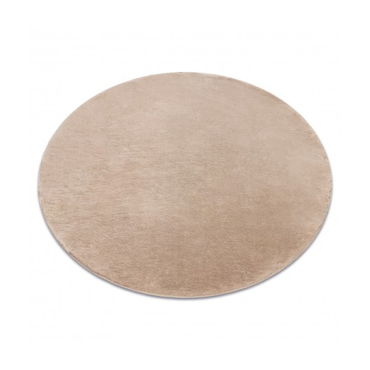 Covor shaggy moale din pluș de culoare bej