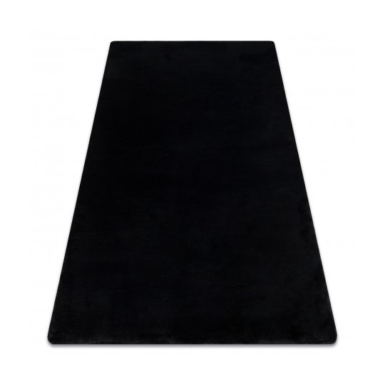 Covor shaggy negru în diferite dimensiuni