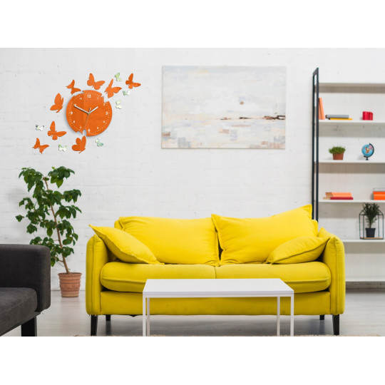 Ceasuri de perete moderne pentru living de 49 cm