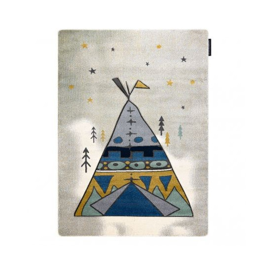 Covor pentru copii cu motiv tip din colecția petit