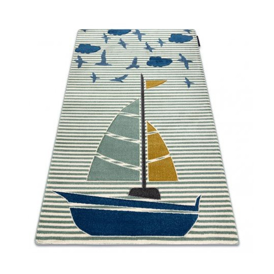Covoare moale pentru copii cu bărci din colecția petin