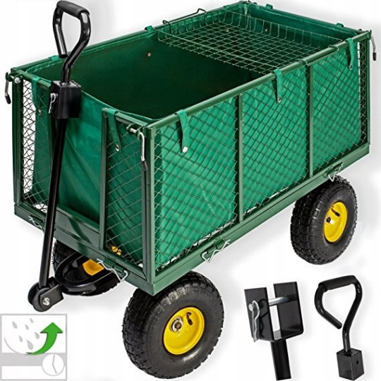 Întreținută de grădină, roată verde 220l