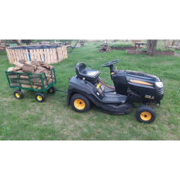 Întreținută de grădină, roată verde 220l