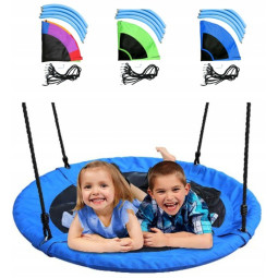 XXL Leagăn cuib de barză în culoarea albastră