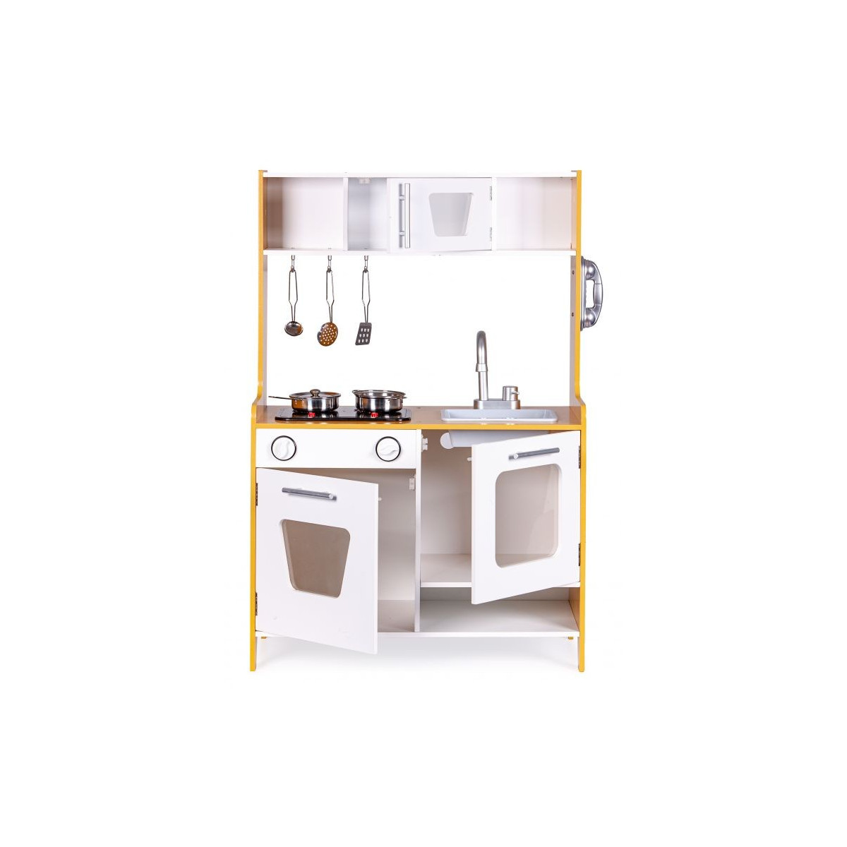 Cea mai bună bucătărie pentru copii din lemn cu plite multimedia