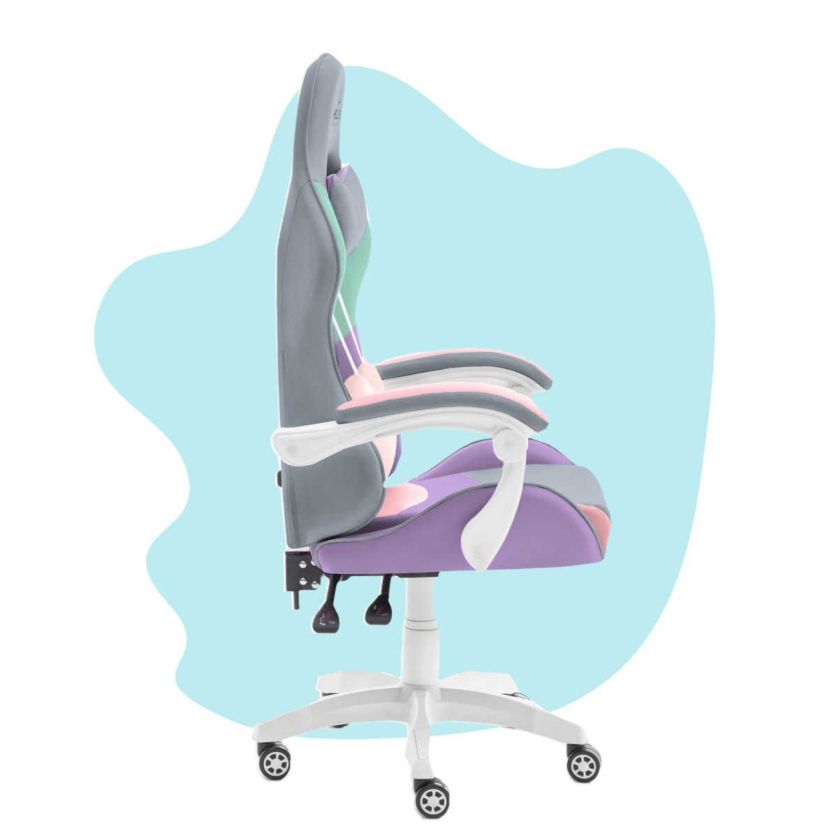 Scaun de copil pentru fetițe într-o combinație de culori