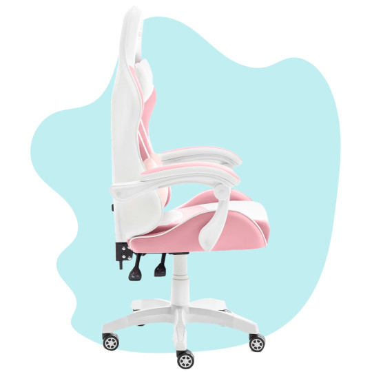 Scaune confortabile pentru copii de culoare roz pentru fete