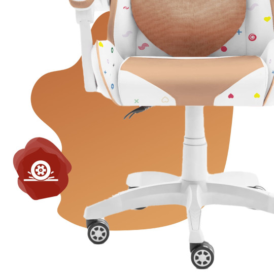 Scaun de copii modern, bej, pentru cameră Hell's