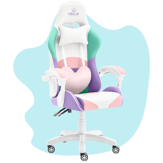 Scaun de jocuri colorat pentru copii cu rotițe