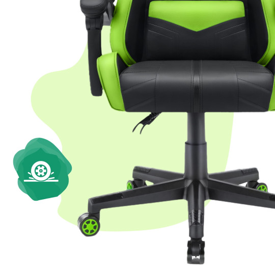 Scaun de joc pentru băiat de culoare verde