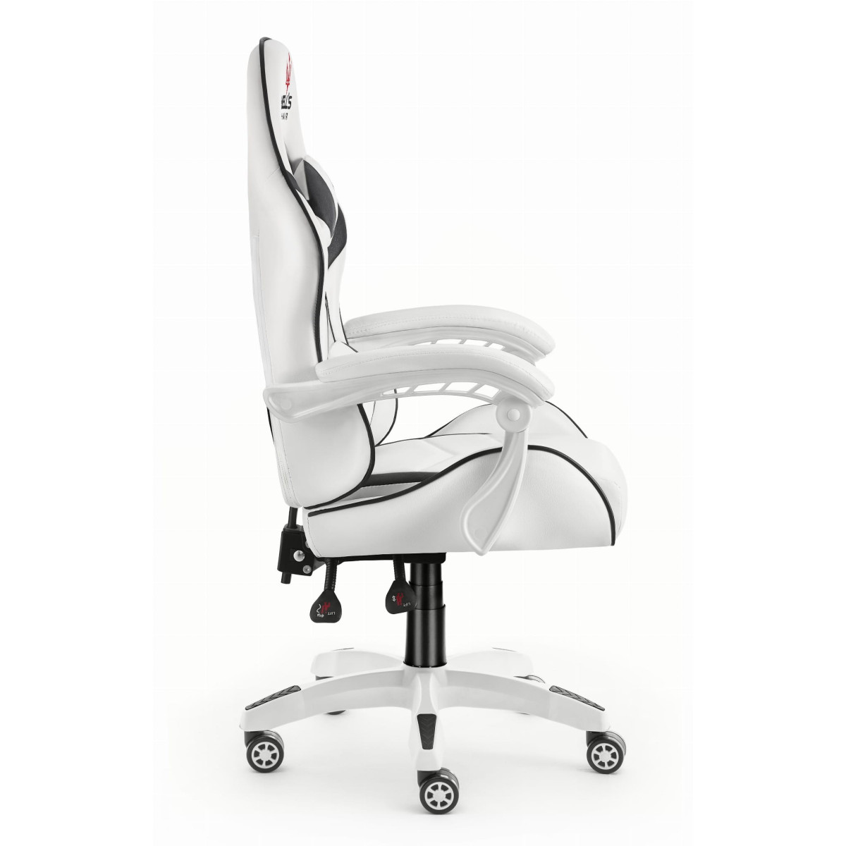 Scaun de birou pentru copii în culori albe