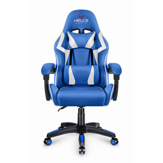 Scaun de jocuri reglabil pentru băieți, de culoare albastră