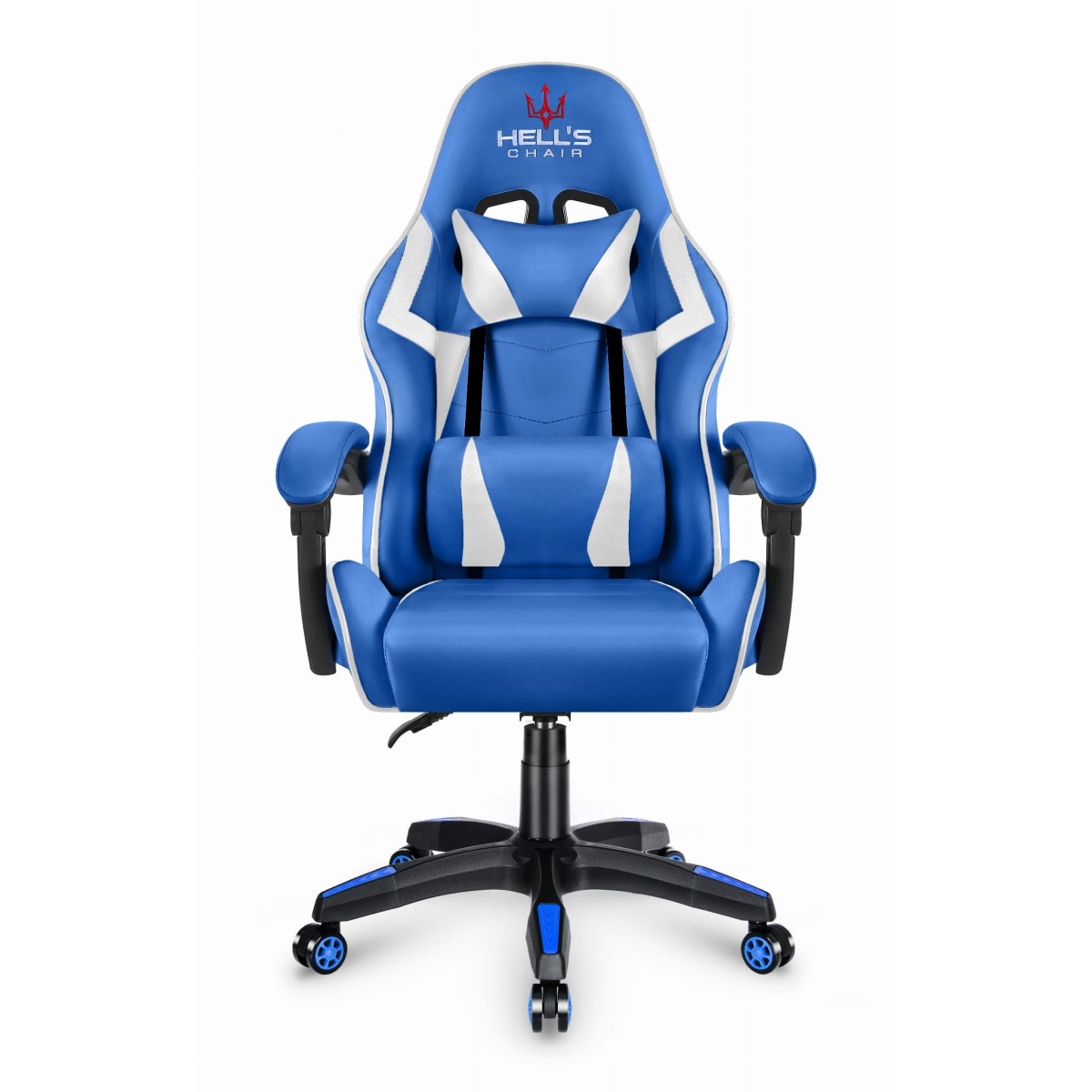 Scaun de jocuri reglabil pentru băieți, de culoare albastră