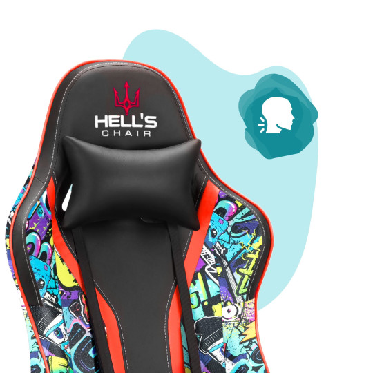 Scaun de jocuri pentru copii de calitate, cu model grafit.