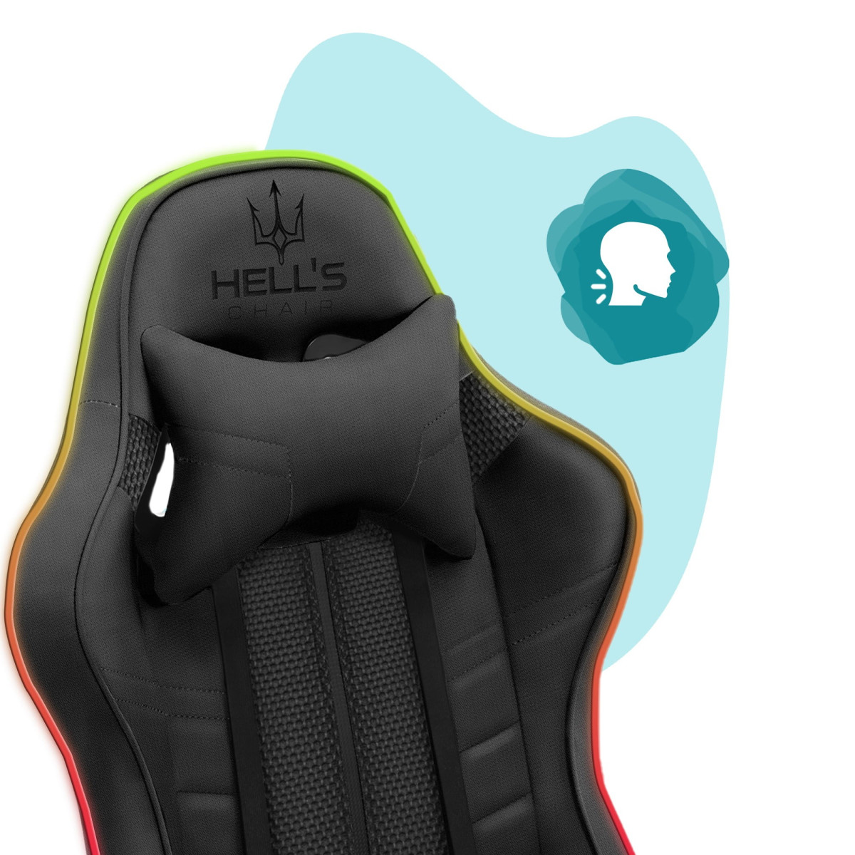 Scaun de joc pentru copii cu iluminare LED