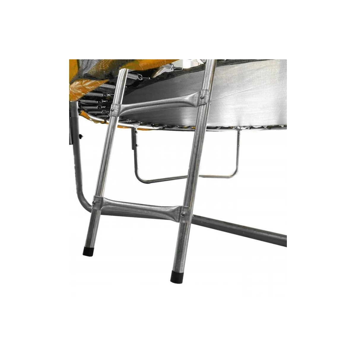 Trampolină mare premium pentru grădină de culoare portocalie, 366 cm