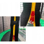 Trampolină mare premium pentru grădină de culoare portocalie, 366 cm