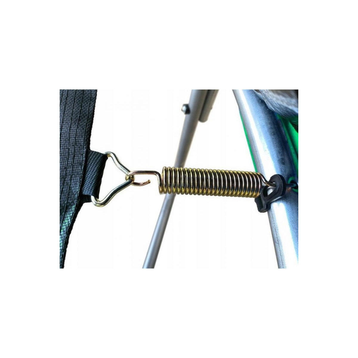 Trampolina premium portocalie cu scară de 244 cm