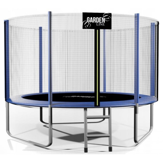 Trampolina pentru grădină cu scară 252 cm