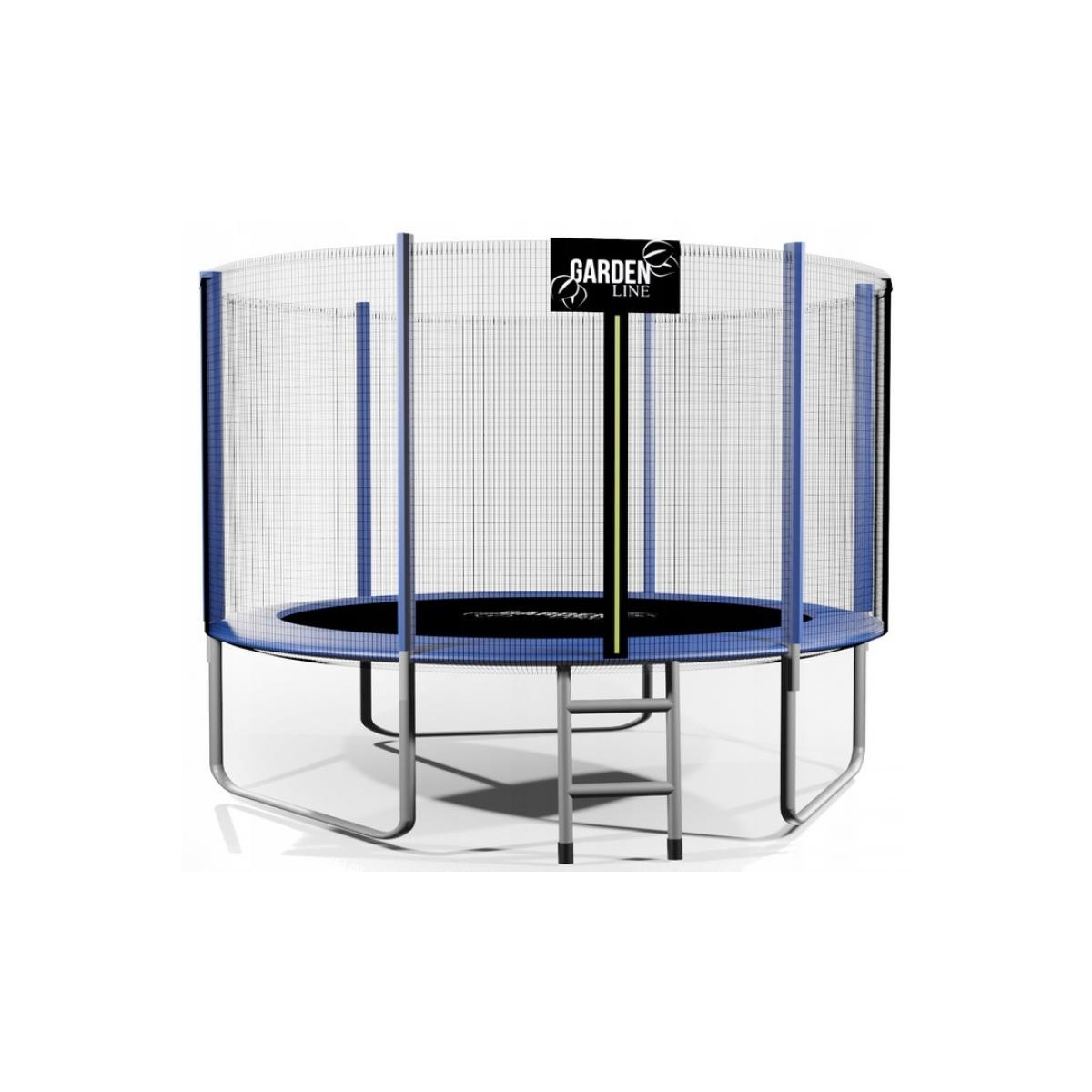 Trampolina pentru grădină cu scară 252 cm
