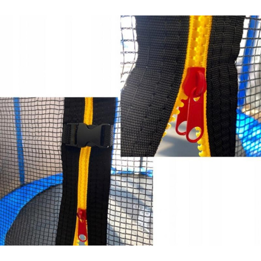 Trampolina pentru grădină cu scară 252 cm