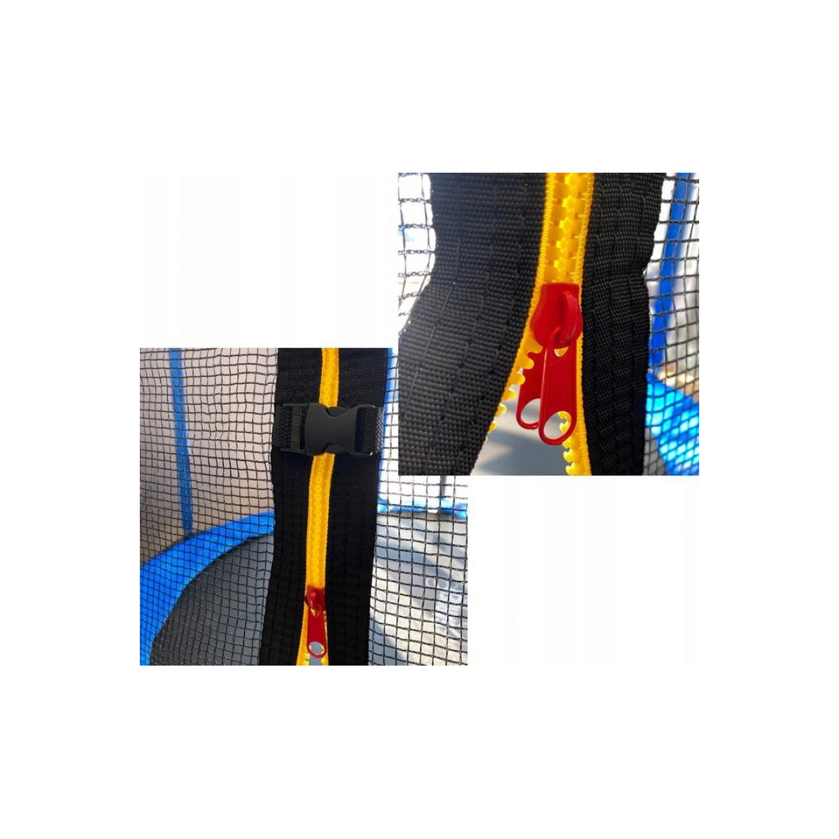 Trampolina pentru grădină cu scară 252 cm