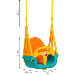 Hojdačka colorată pentru copii 3 în 1