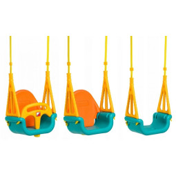 Hojdačka colorată pentru copii 3 în 1