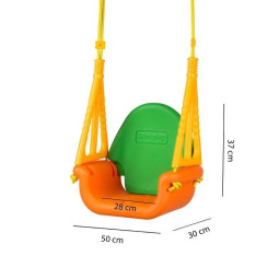 Leagăn colorat pentru copii 3 în 1 pentru grădină
