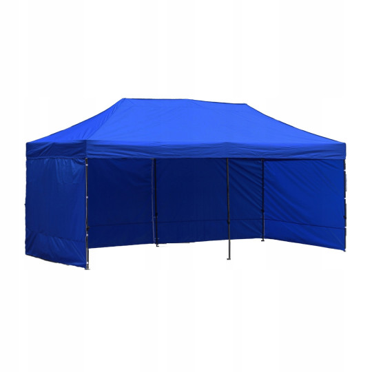 Stan tip de foarfecă de calitate, cu dimensiunea 3x6, de culoare albastră, 47 kg