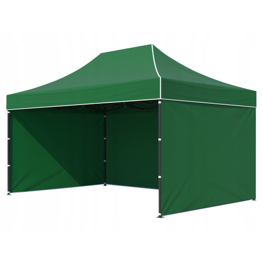 Cort de grădină de culoare verde 3x4,5m, 35 kg