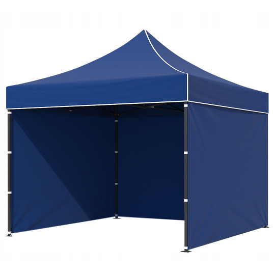 Cort de tip premium cu foarfecă 3x3 m de culoare albastră, 30 kg