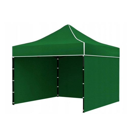 Cort de tip cu foiști premium cu 3 pereți rigizi 3x3, 30 kg