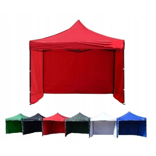 Stan de grădină de culoare roșie, cu dimensiunea de 3x3, 26 kg