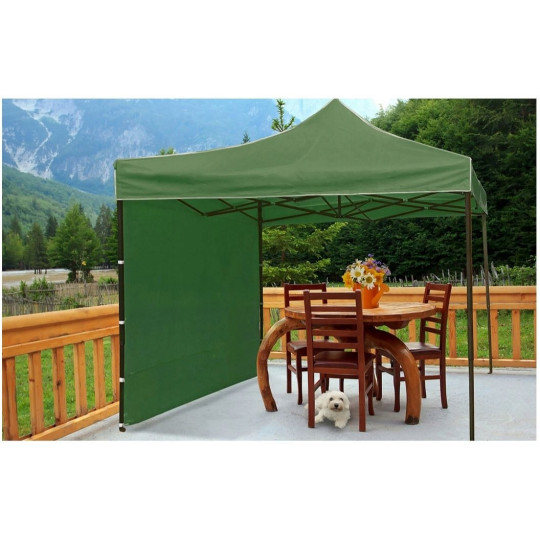 Cortul verde cu schelet tip foarfecă, dimensiune 3x3, 26 kg