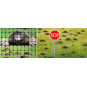 Plasele împotriva mormolocilor 2x200, 35g/m2