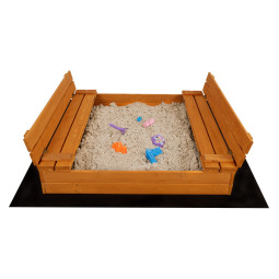 Piscină de nisip impermeabilizată de calitate, cu dimensiunea de 120x120 cm
