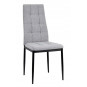 Scaun de bucătărie tapitat de culoare gri
