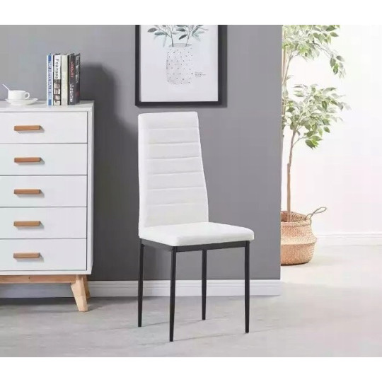 Scaun de bucătărie ieftin de culoare gri din piele ecologică